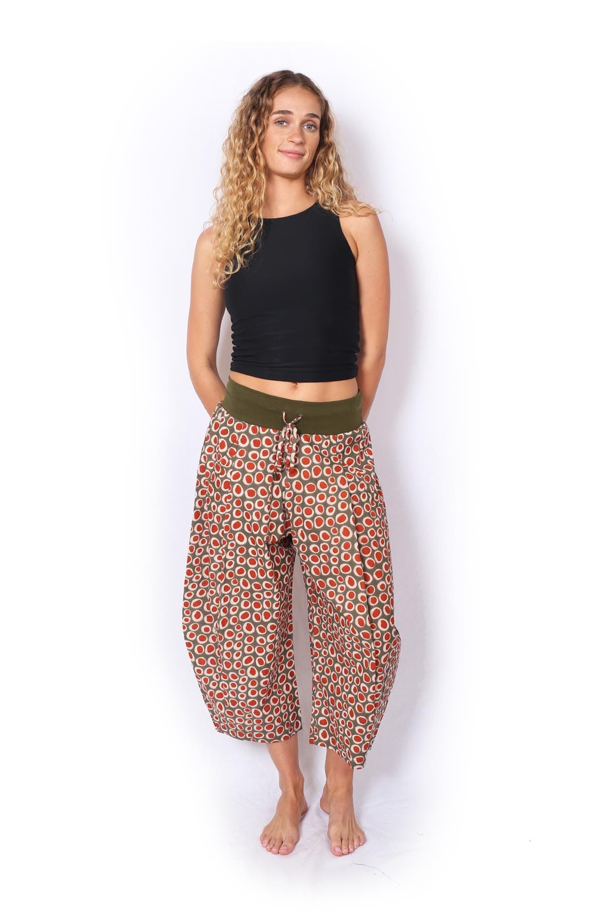 OM Designs OM Designs Yoga Pants - Thar Desert OM Designs Yoga Pants - Thar Desert Splash Swimwear Womens Pants