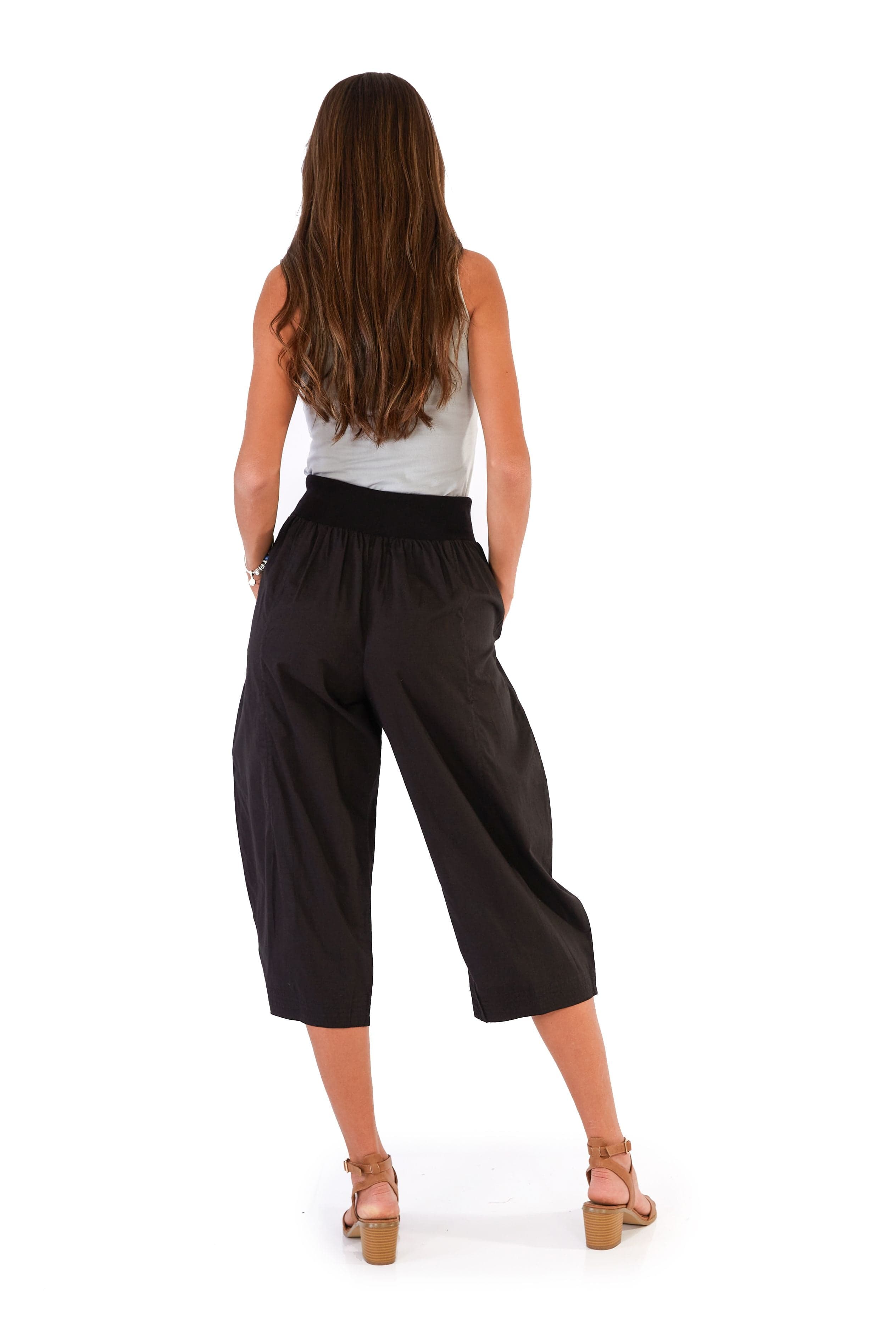 OM Designs Yoga Pants - Black Splash Swimwear Pants