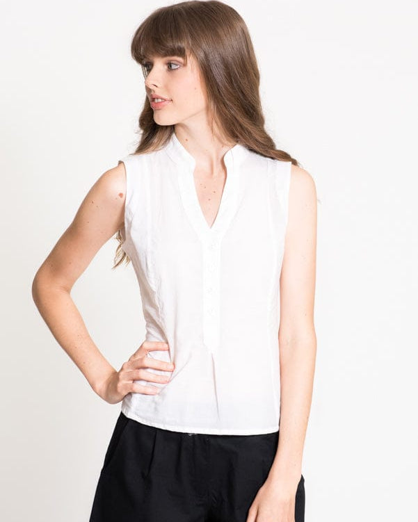 OM Designs Zoe Top Splash Swimwear Clothing Top White / 8 104553