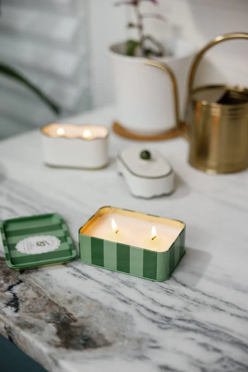 Paddywax Adopo 6.5 oz Printed Tin Snake Candle - Wild Lemongrass Paddywax Adopo Eye Ceramic Candle 8oz - Incense & Smoke Splash Swimwear