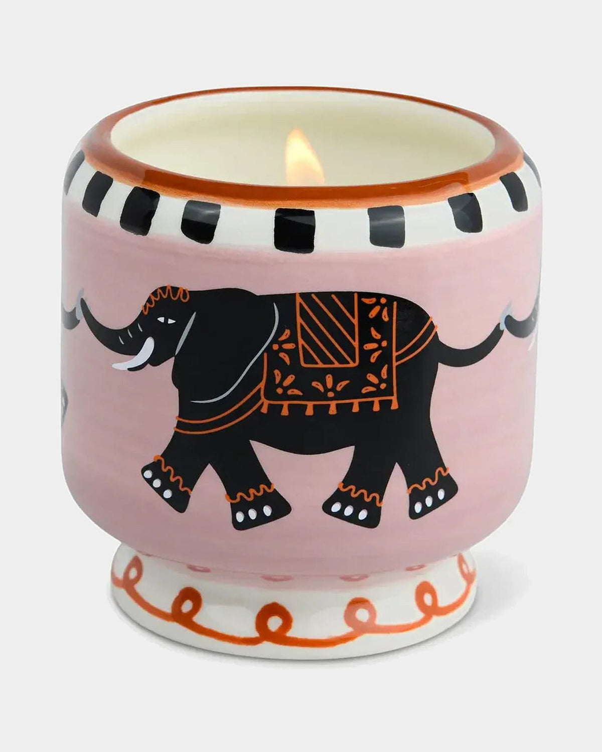 Paddywax Adopo Elephant Ceramic Candle 8oz - Tobacco & Vanilla 29164441001529 Paddywax Adopo Elephant Ceramic Candle 8oz - Tobacco & Vanilla Splash Swimwear Accessories 840214824661