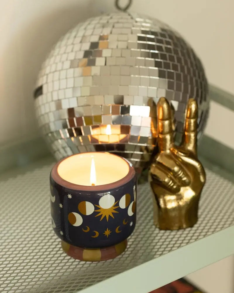Paddywax Adopo Handpainted Moon Phases Ceramic Candle 8oz - Jasmine & Rose Paddywax Adopo Eye Ceramic Candle 8oz - Incense & Smoke Splash Swimwear