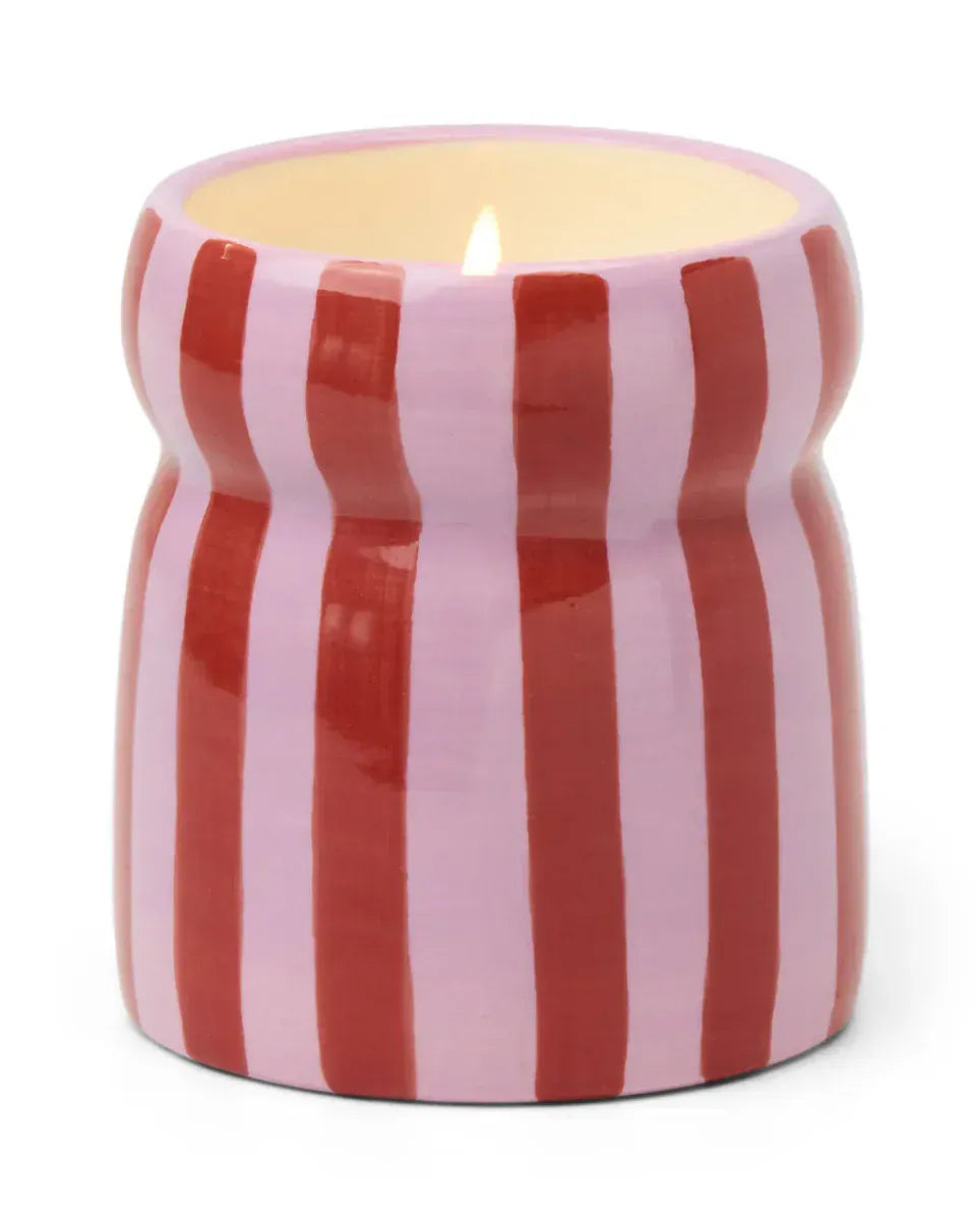Paddywax Cabana 6.5 oz Candle - Pink Peppermint Paddywax Adopo Eye Ceramic Candle 8oz - Incense & Smoke Splash Swimwear