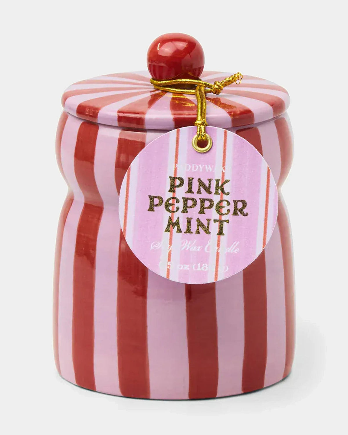 Paddywax Cabana 6.5 oz Candle - Pink Peppermint 53431101021081 Cabana 6.5 oz Candle - Pink Peppermint Splash Swimwear Accessories 840214823510