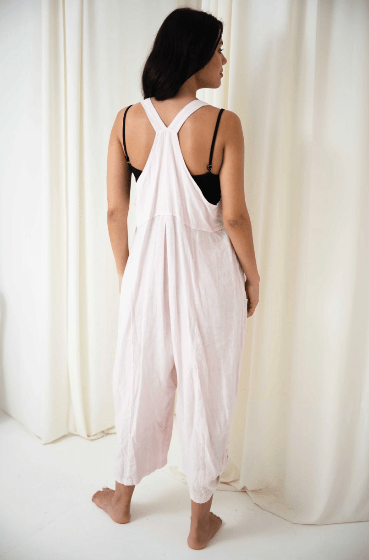Portofino Portofino Jovie Baggy Linen Jumpsuit Portofino Jovie Baggy Linen Jumpsuit Splash Swimwear Playsuits & Jumpsuits