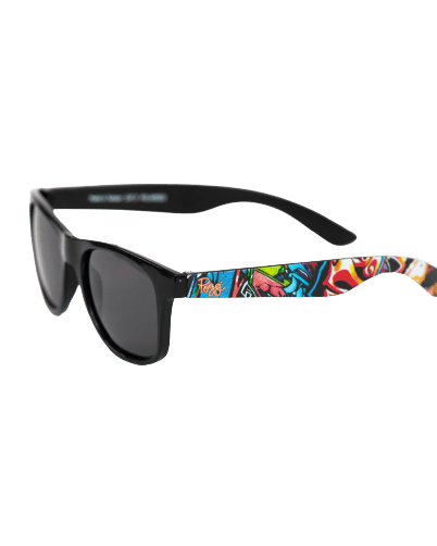 Possi the Label Ultra-Lite Sunglasses - Street Art #1 PSUN111 Splash Swimwear Sunglasses 794712263272