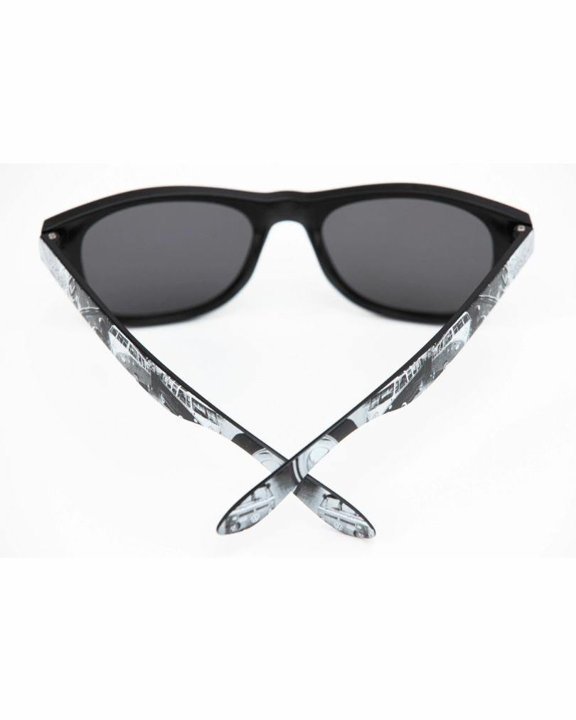 Possi the Label Ultra-Lite Sunglasses - White Kombis (Black) PSUN110-B Splash Swimwear Sunglasses 794712263258