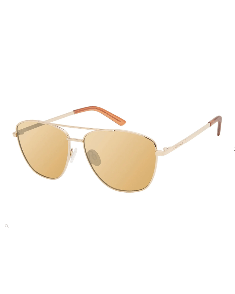 Prive Revaux Eyewear The Houston Sunglasses - Gold Splash Swimwear Sunglasses 840219205328