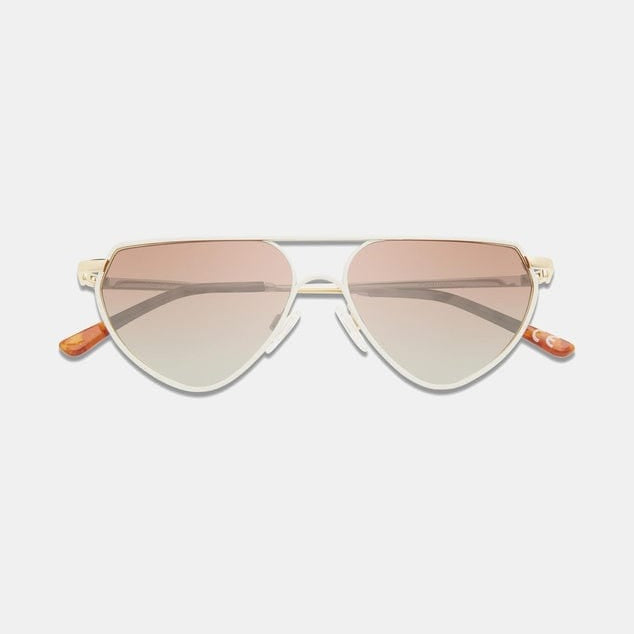 Prive Revaux Eyewear The Pixie Sunglasses Splash Swimwear Sunglasses Splash White/Gold 840219216850