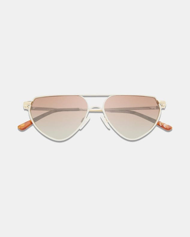Prive Revaux Eyewear The Pixie Sunglasses Splash Swimwear Sunglasses Splash White/Gold 840219216850