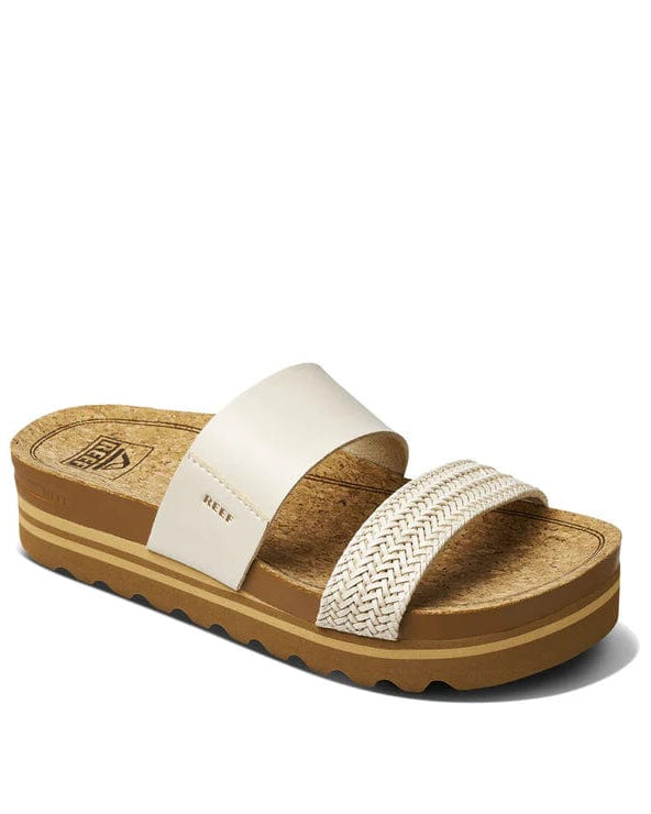 Reef Footwear C18095 Vintage / 5 Cushion Vista Hi Ipanema Brilliant 4 Thong - Black