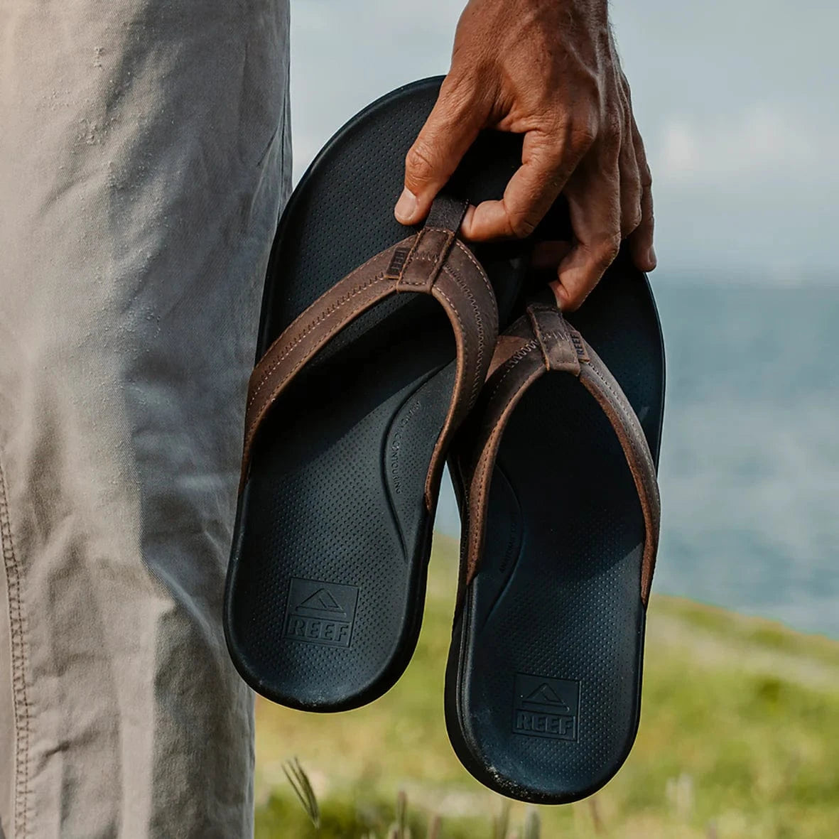 Reef Reef Mens Cushion Phantom Le 2.0 - Black/Brown Ipanema Brilliant 4 Thong - Black Splash Swimwear Footwear