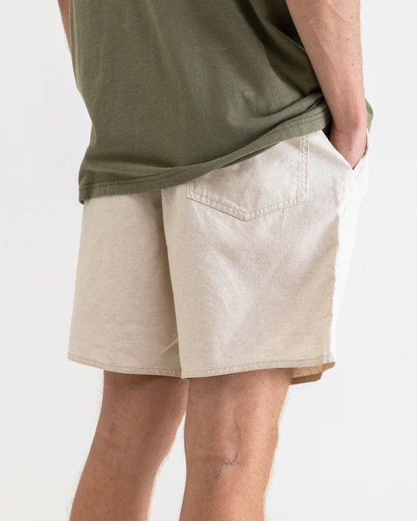 Rhythm Mens Classic Linen Jam Shorts Splash Swimwear Mens