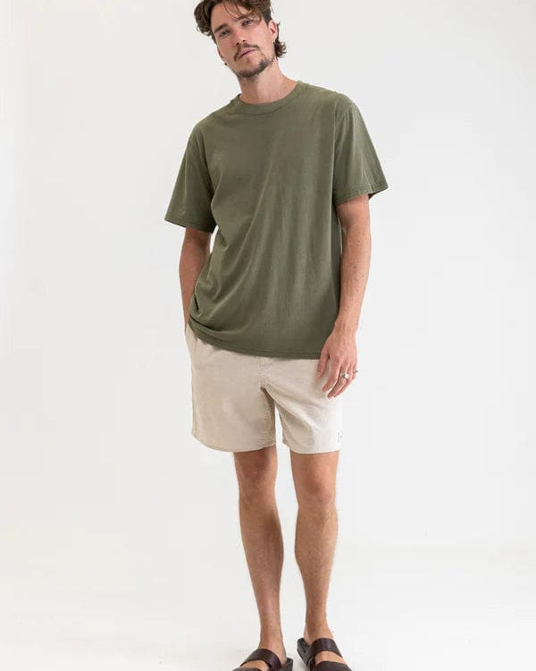 Rhythm Mens Classic Linen Jam Shorts Splash Swimwear Mens