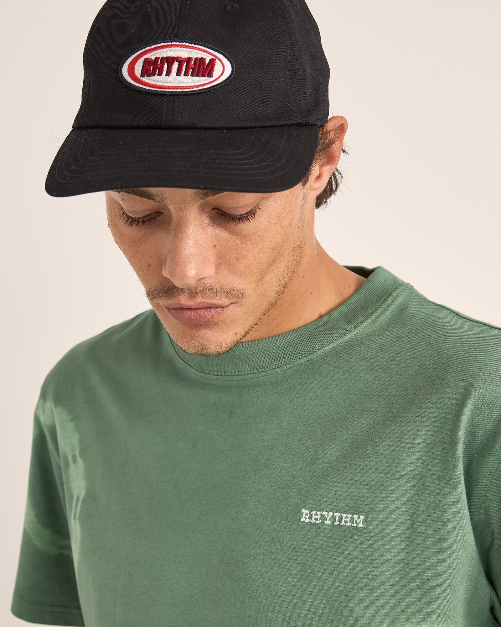 Rhythm Mens Ellipse Cap - Black 0125M-HW07-BLK Ellipse Cap - Black Splash Swimwear Mens O/S 9360397115987