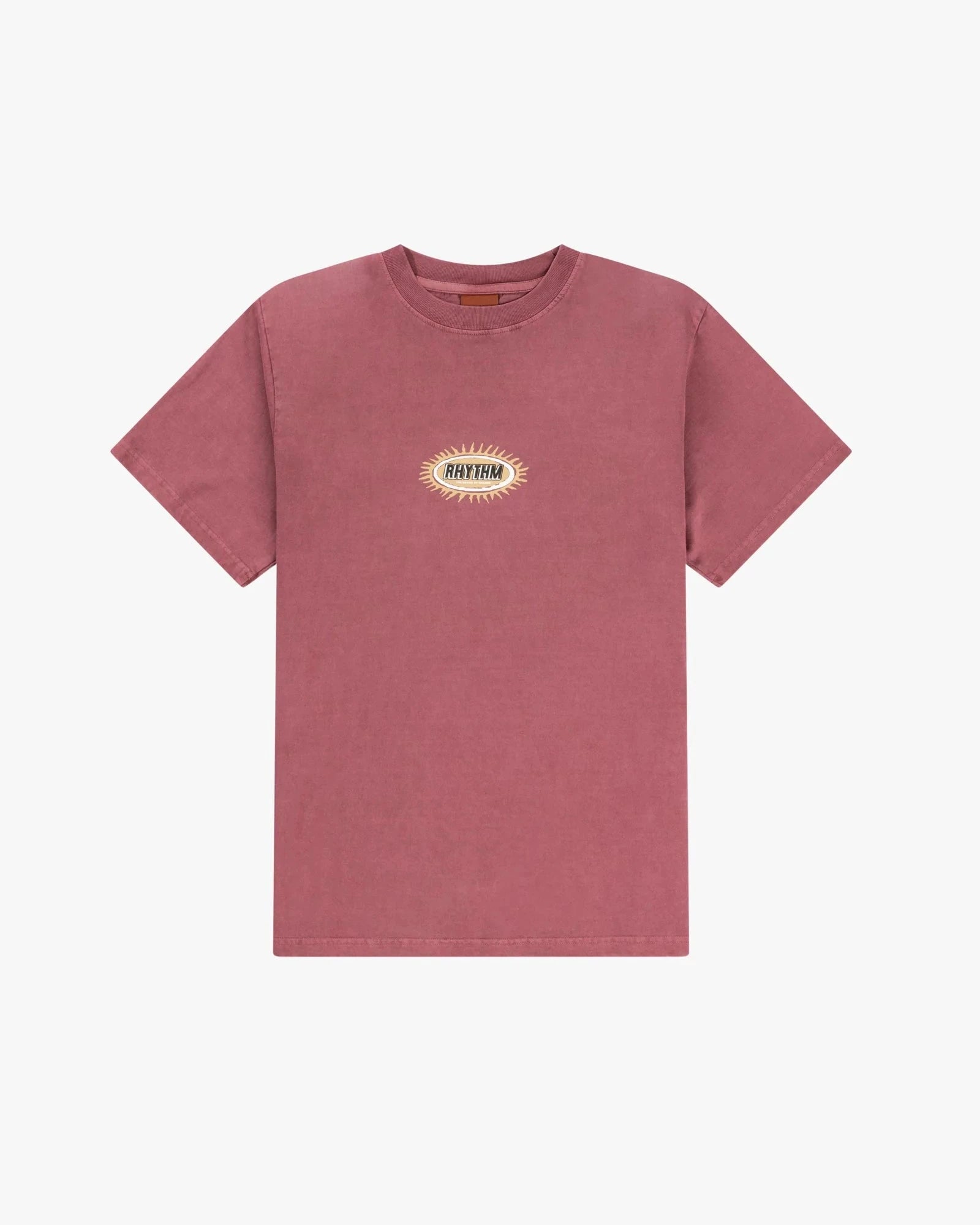 Rhythm Mens Ellipse Sun SS T-Shirt - Merlot Rhythm Ellipse Sun SS T-Shirt - Merlot Splash Swimwear Mens