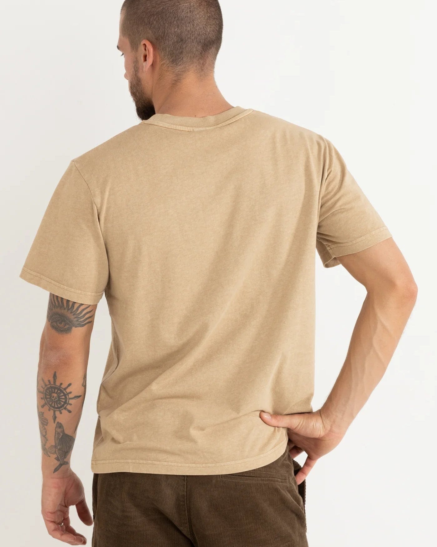 Rhythm Mens Portal Vintage T-Shirt Rhythm Portal Vintage T-Shirt Splash Swimwear