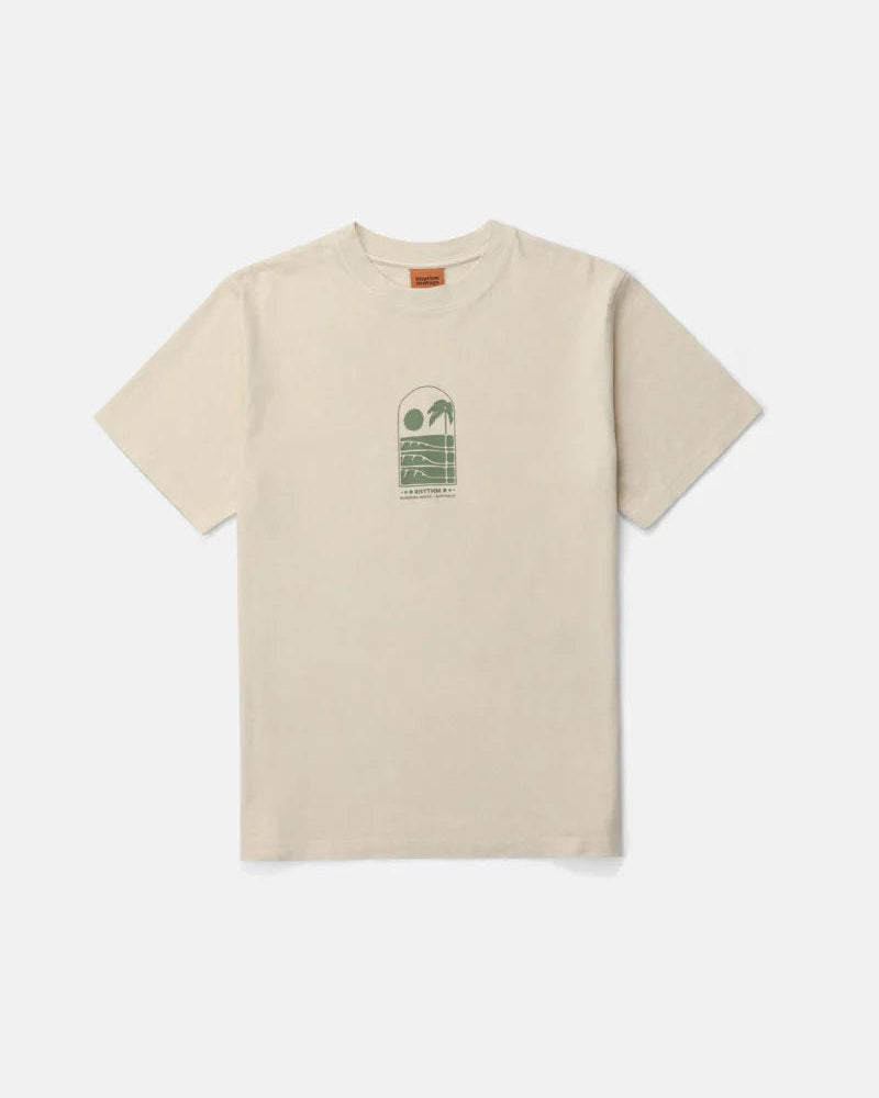 Rhythm Mens Portal Vintage T-Shirt CD24M-PT09-NAT Rhythm Portal Vintage T-Shirt Splash Swimwear Natural / S 9360397192483