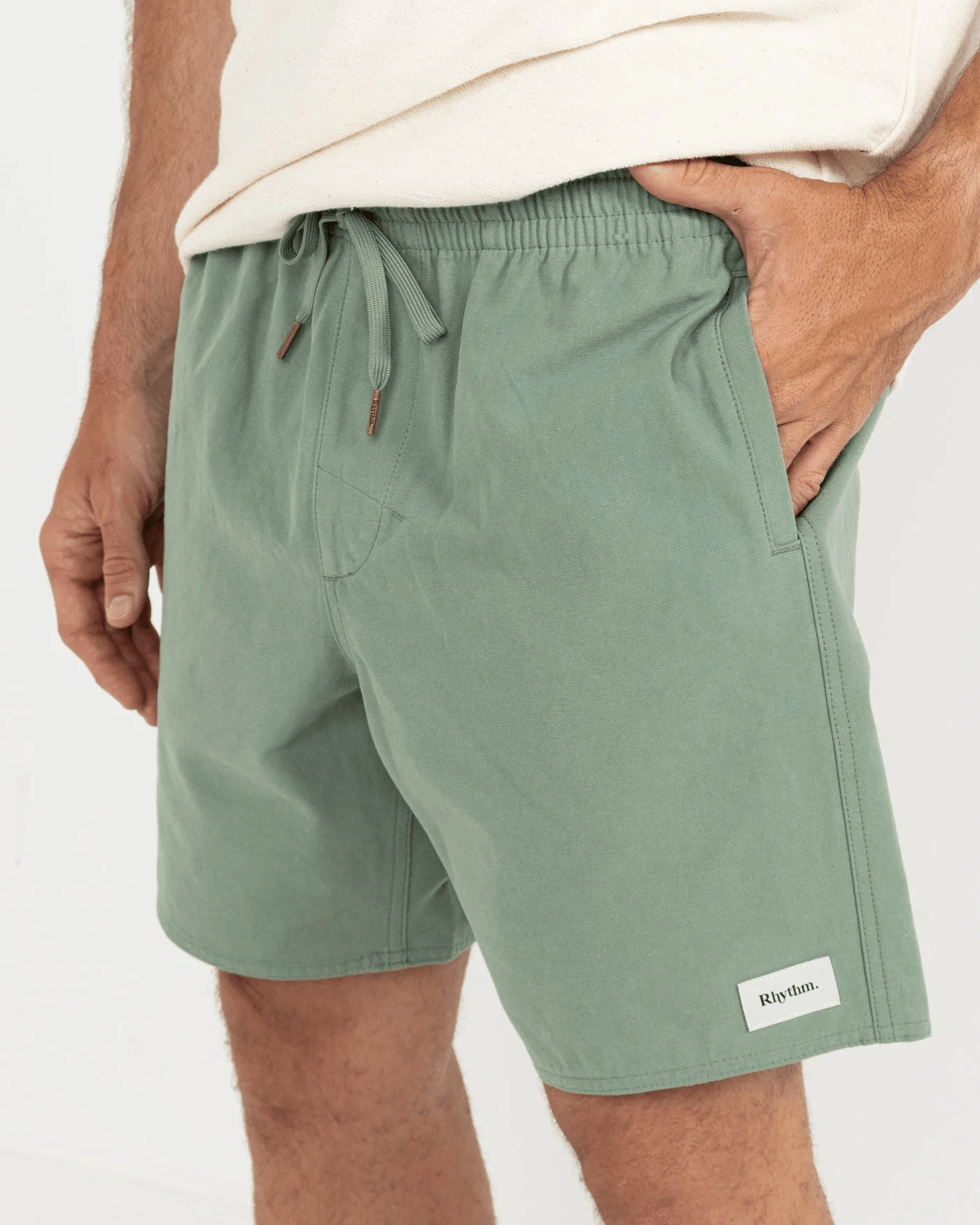 Rhythm Mens Rhythm Box Jam - Herb Rhythm Box Jam - Herb Splash Swimwear Mens