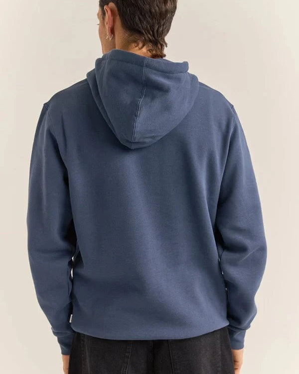 Rhythm Mens Rhythm Brand Fleece Hood -Navy Rhythm Brand Fleece Hood -Navy Splash Swimwear Mens