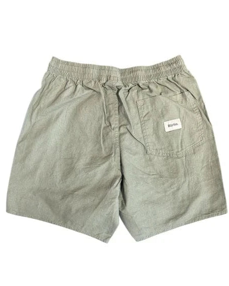 Rhythm Mens Rhythm Classic Linen Jam - Seafoam Rhythm Classic Linen Jam - Seafoam Splash Swimwear Mens