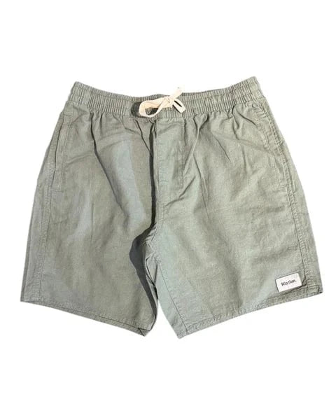 Rhythm Mens Rhythm Classic Linen Jam - Seafoam Rhythm Classic Linen Jam - Seafoam Splash Swimwear Mens