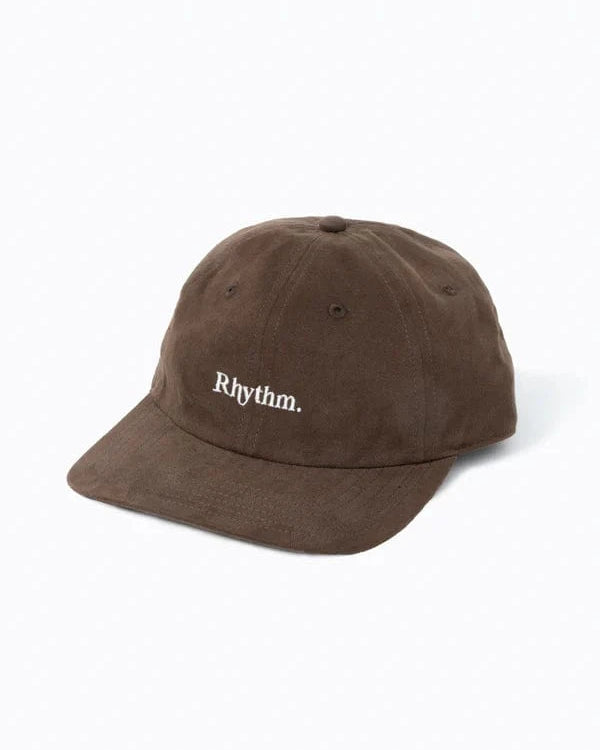 Rhythm Mens Rhythm Essential Brushed Twill Cap - Vintage Brown 0425M-HW01-BRO Rhythm Essential Brushed Twill Cap - Vintage Brown Splash Swimwear Mens O/S