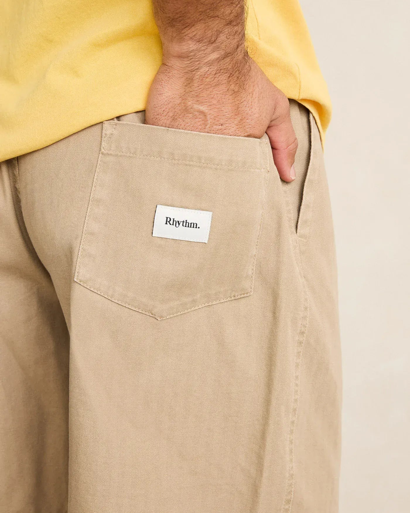 Rhythm Mens Rhythm Essential Herringbone Jam - Oak Rhythm Essential Herringbone Jam - Oak Splash Swimwear