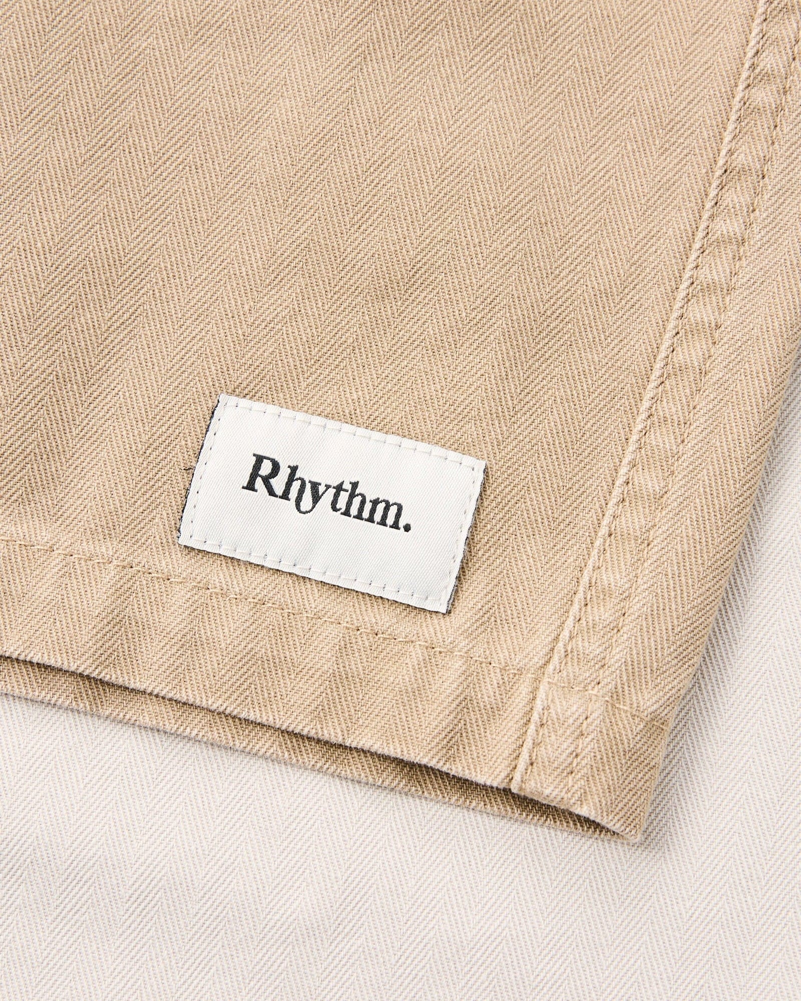 Rhythm Mens Rhythm Essential Herringbone Jam - Oak Rhythm Essential Herringbone Jam - Oak Splash Swimwear