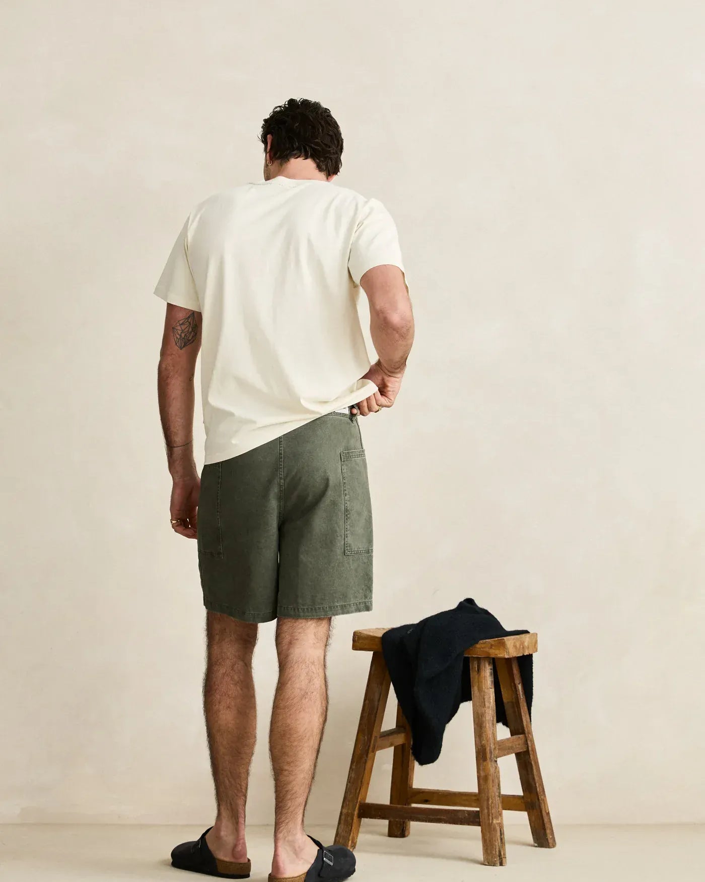 Rhythm Mens Rhythm Field Guide Walks - Stone Rhythm Field Guide Walks - Stone Splash Swimwear