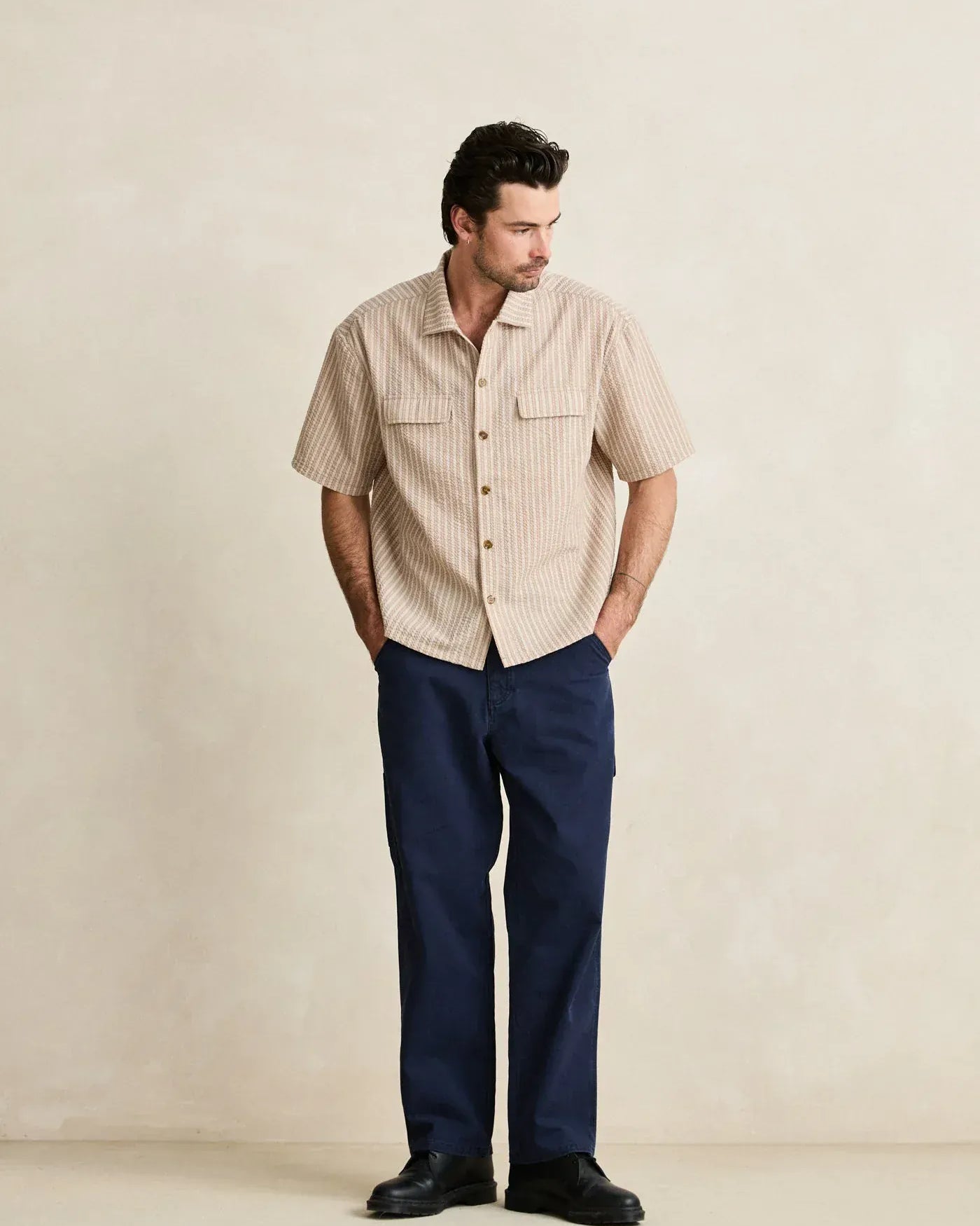 Rhythm Mens Rhythm Floragraph Short Sleeved Shirt - Incense Rhythm Floragraph Short Sleeved Shirt - Incense Splash Swimwear