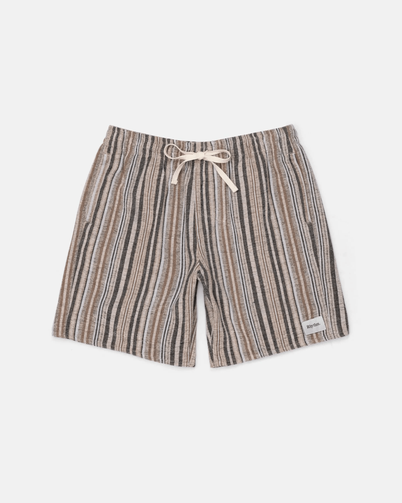 Rhythm Mens Rhythm Jaquard Jam - Natural Rhythm Jaquard Jam - Natural Splash Swimwear Mens