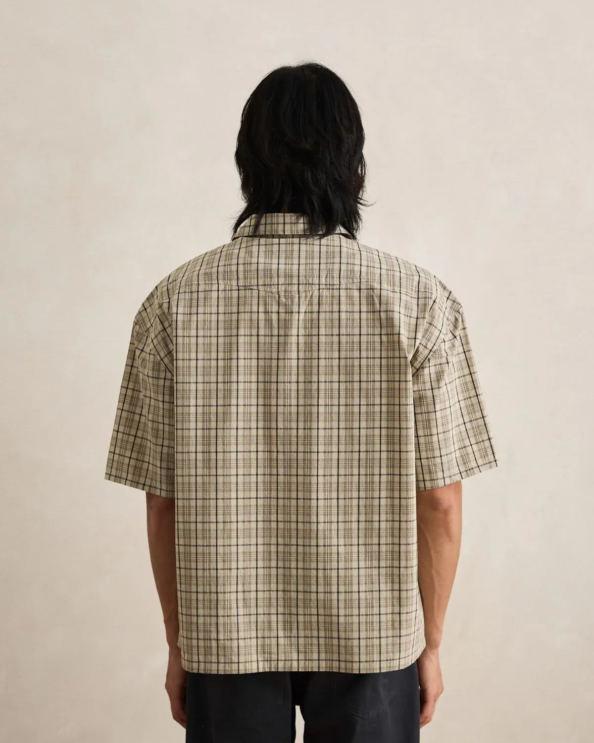 Rhythm Mens Rhythm Longreach Relaxed SS Shirt - Cream Rhythm Longreach Relaxed SS Shirt - Cream Splash Swimwear Mens Shirt