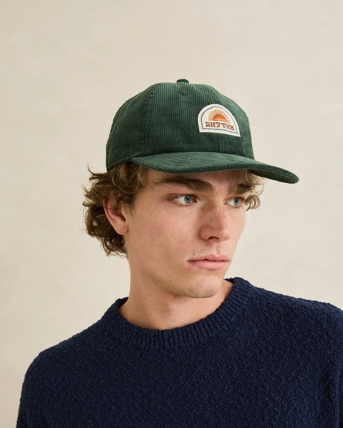 Rhythm Mens Rhythm Mens Awake Cord Cap - Green 0726M-HW03-GRN Rhythm Mens Awake Cord Cap - Green Splash Swimwear cap One size / Green* 1000032536