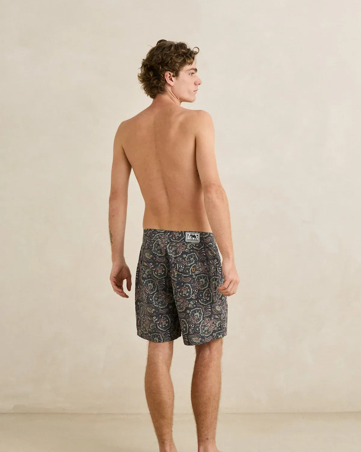 Rhythm Mens Rhythm Mens Costa Rica Trunk - Black Rhythm Mens Costa Rica Trunk - Black Splash Swimwear Mens Brief