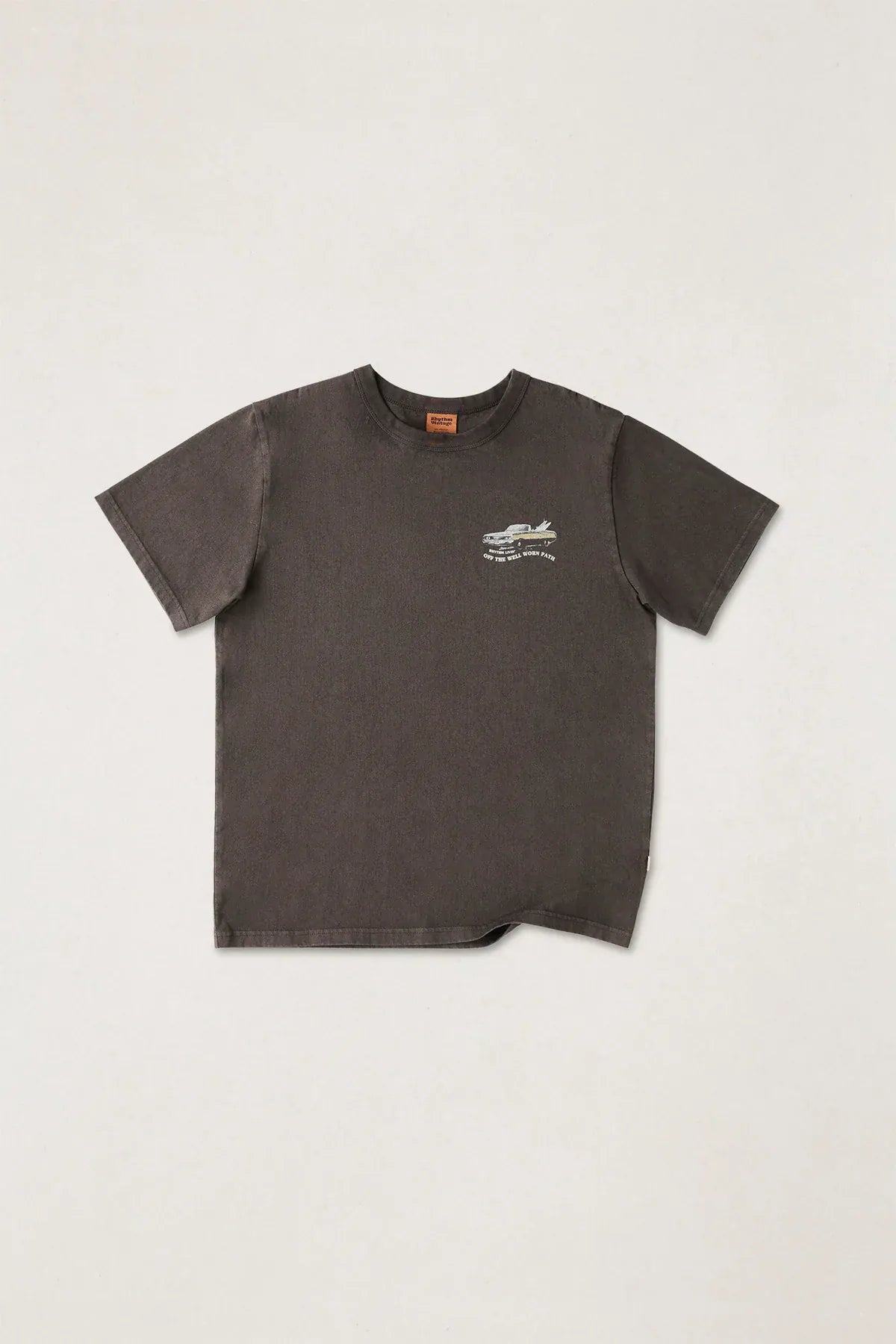 Rhythm Mens Rhythm Mens Heading West Vintage SS T-shirt - Black Rhythm Mens Heading West Vintage SS T-shirt - Black Splash Swimwear Mens Tee