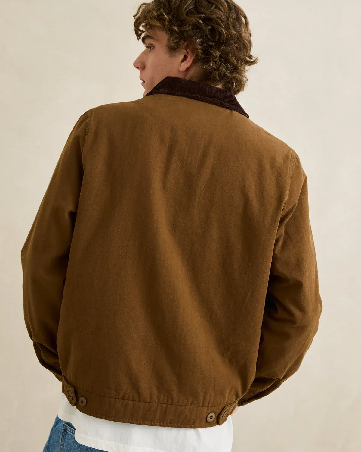 Rhythm Mens Rhythm Mens James Jacket - Coffee Rhythm Mens James Jacket - Coffee Splash Swimwear Jackets & Jumpers