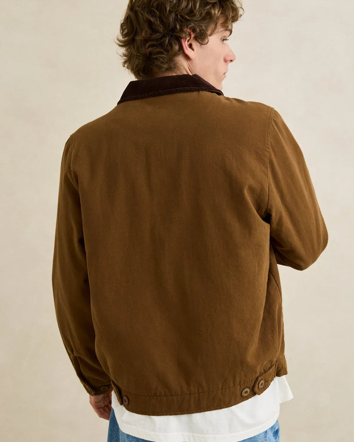 Rhythm Mens Rhythm Mens James Jacket - Coffee Rhythm Mens James Jacket - Coffee Splash Swimwear Jackets & Jumpers