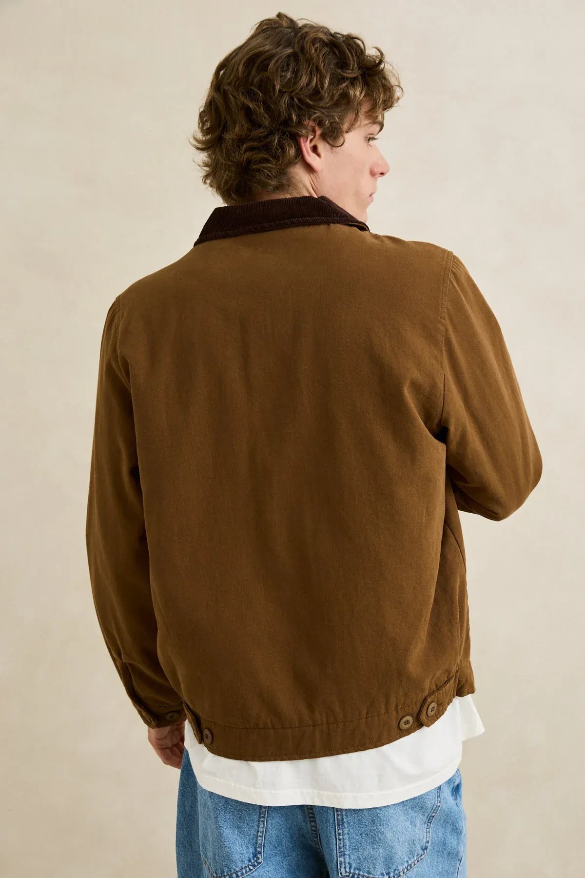 Rhythm Mens Rhythm Mens James Jacket - Coffee Rhythm Mens James Jacket - Coffee Splash Swimwear Jackets & Jumpers