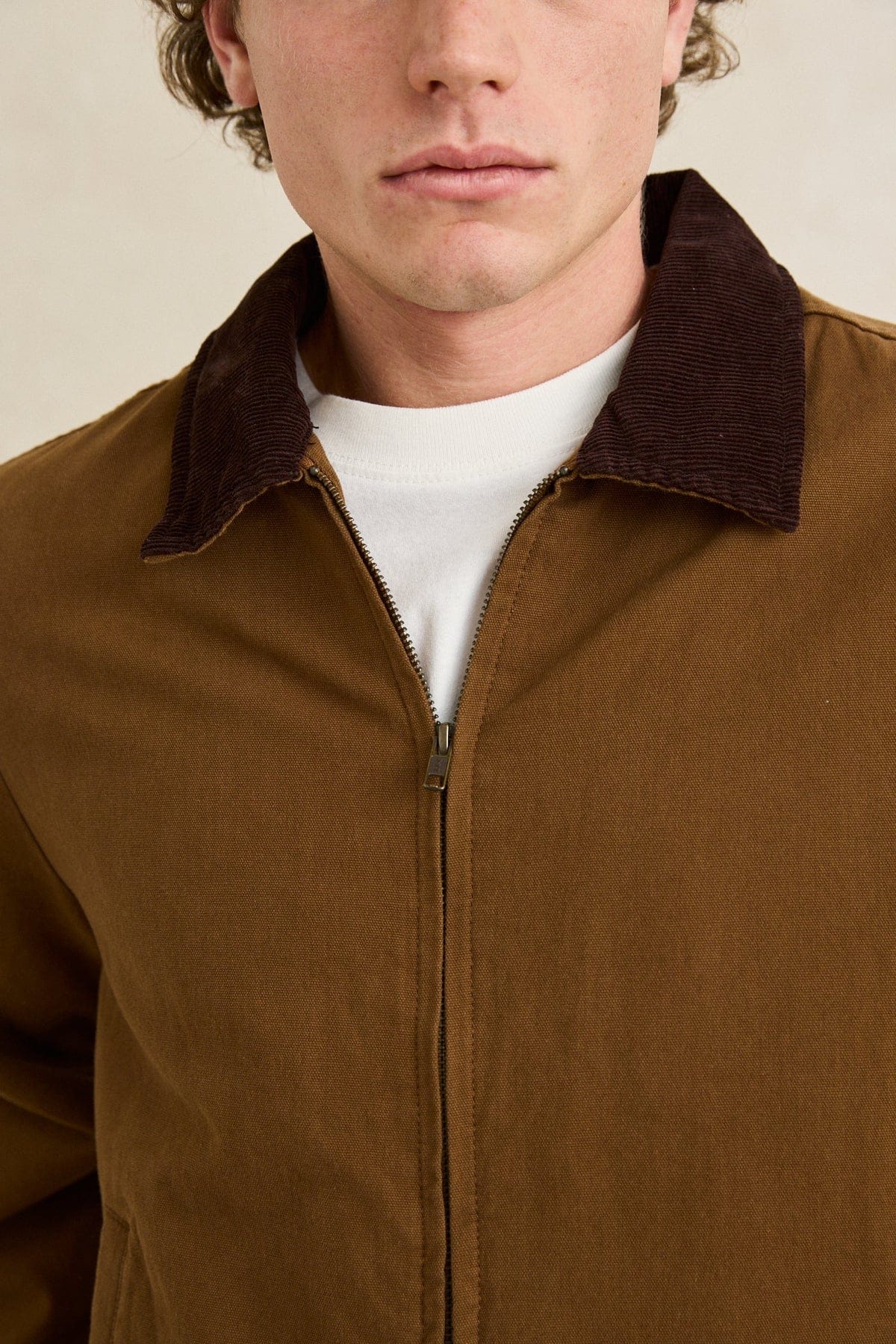 Rhythm Mens Rhythm Mens James Jacket - Coffee Rhythm Mens James Jacket - Coffee Splash Swimwear Jackets & Jumpers