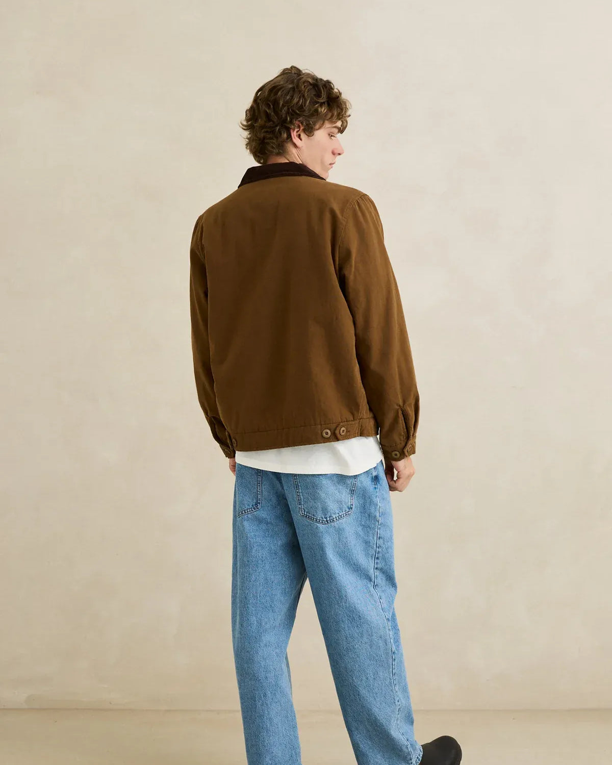 Rhythm Mens Rhythm Mens James Jacket - Coffee Rhythm Mens James Jacket - Coffee Splash Swimwear Jackets & Jumpers