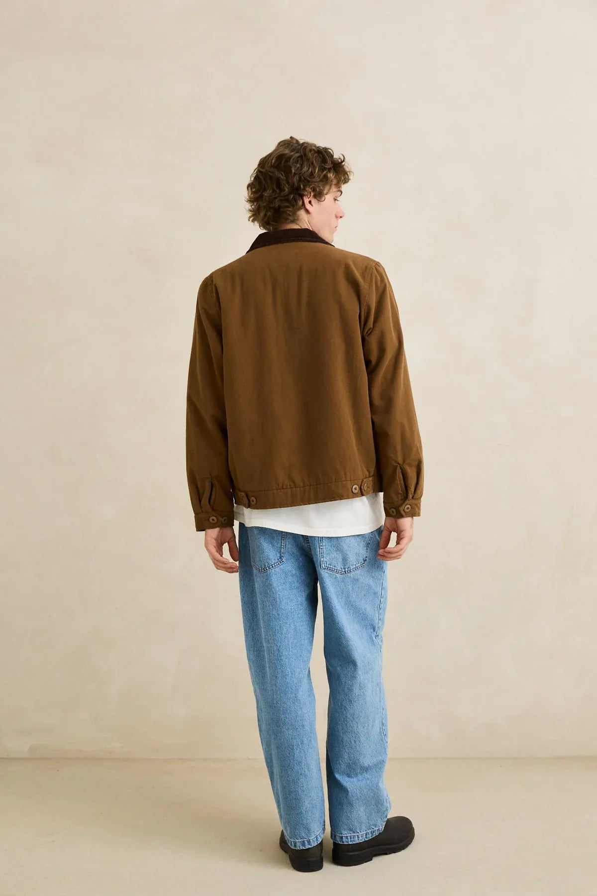 Rhythm Mens Rhythm Mens James Jacket - Coffee Rhythm Mens James Jacket - Coffee Splash Swimwear Jackets & Jumpers
