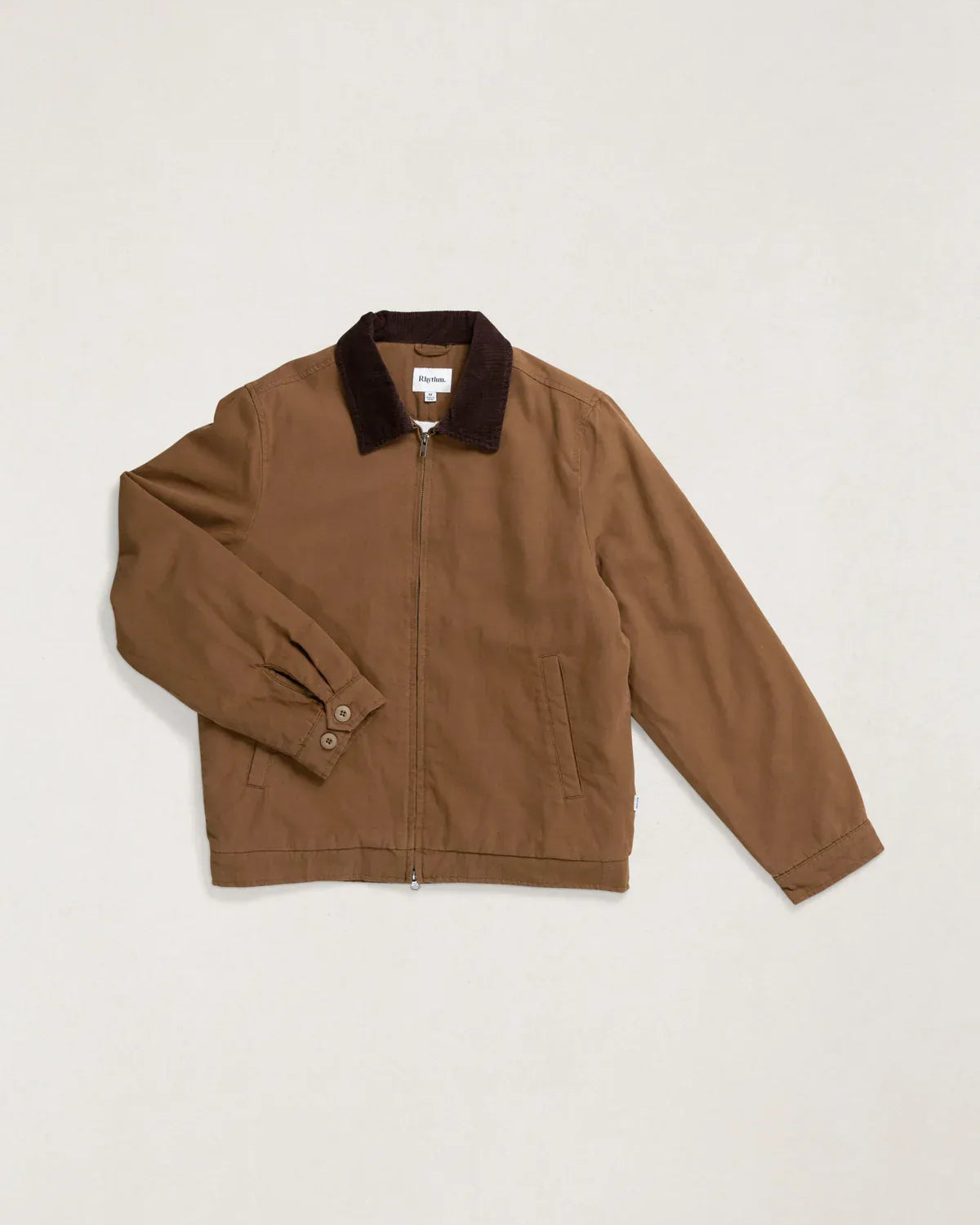 Rhythm Mens Rhythm Mens James Jacket - Coffee Rhythm Mens James Jacket - Coffee Splash Swimwear Jackets & Jumpers