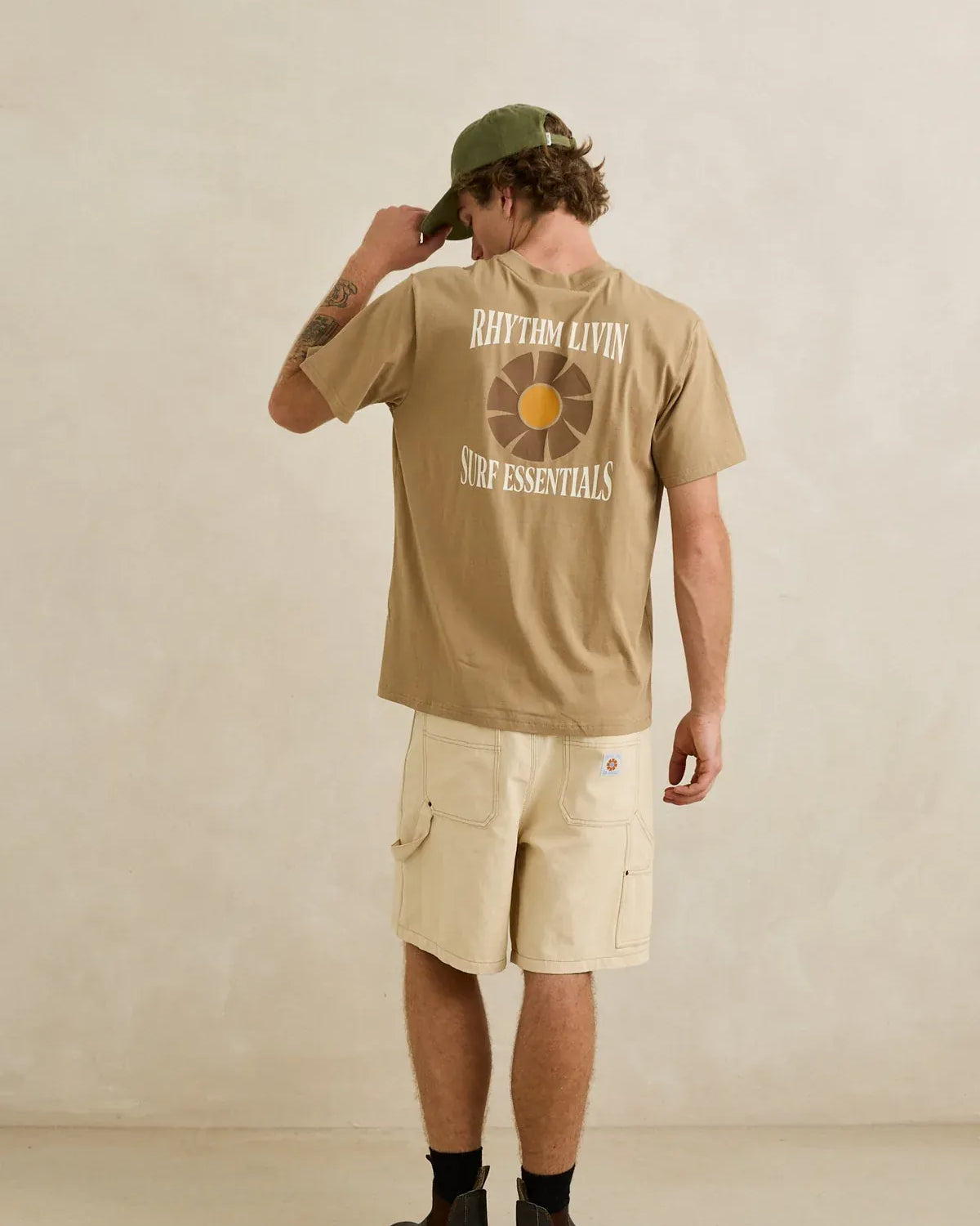 Rhythm Mens Rhythm Mens Surf Essentials SS T-shirts - Incense Rhythm Mens Surf Essentials SS T-shirts - Incense Splash Swimwear Mens Tee