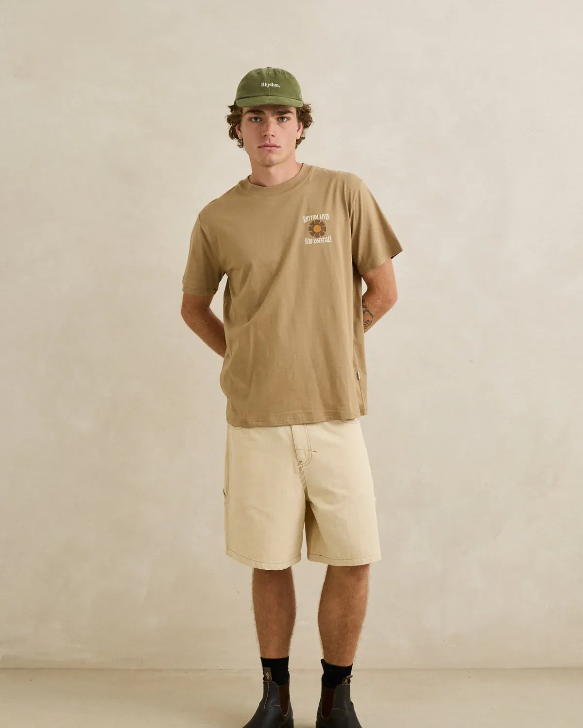 Rhythm Mens Rhythm Mens Surf Essentials SS T-shirts - Incense Rhythm Mens Surf Essentials SS T-shirts - Incense Splash Swimwear Mens Tee