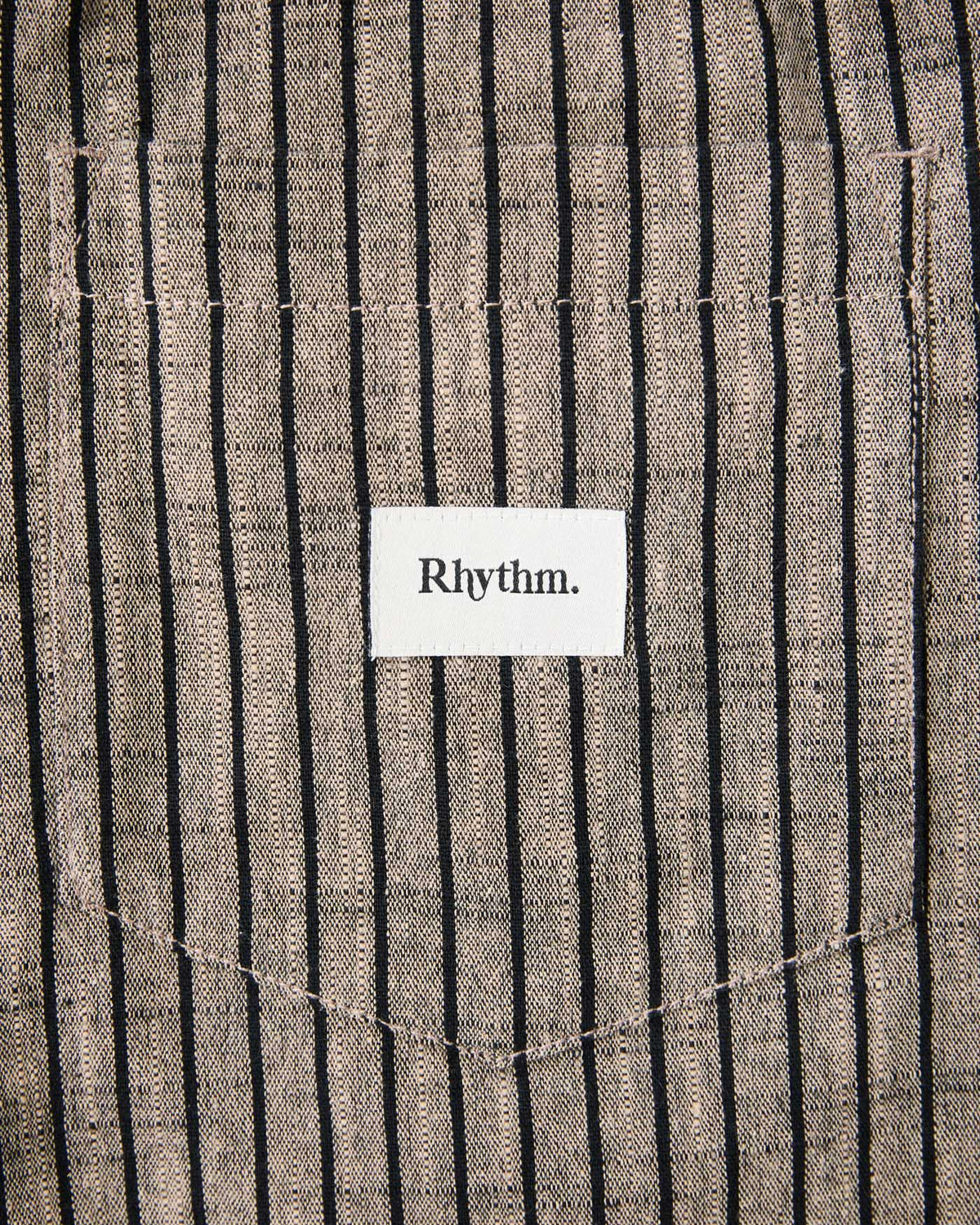 Rhythm Mens Rhythm Mens Texture Stripe Jam - Natural Rhythm Mens Texture Stripe Jam Natural Splash Swimwear Mens Shorts