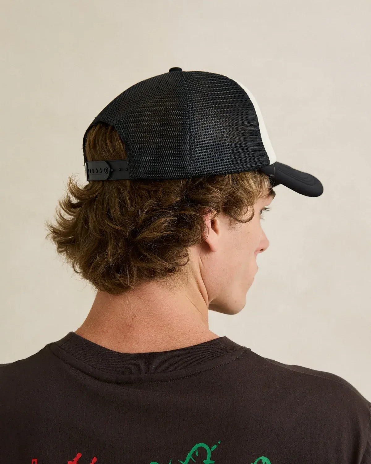Rhythm Mens Rhythm Mens Tiger Trucker Cap - Black 0726M-HW10-BLK Rhythm Mens Tiger Trucker Cap - Black Splash Swimwear cap One size / Black 1000032538
