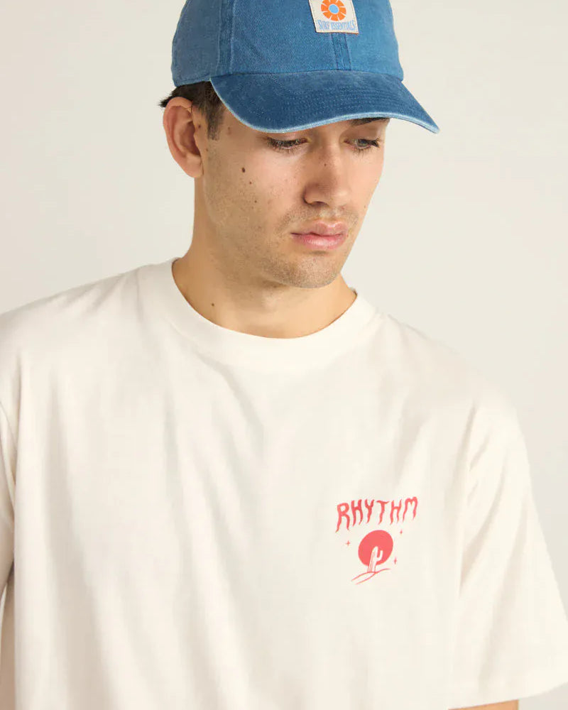 Rhythm Mens Rhythm Sports Cap - Blue 0425M-HW02-BLU Rhythm Sports Cap - Blue Splash Swimwear Hats O/S 9360397183986