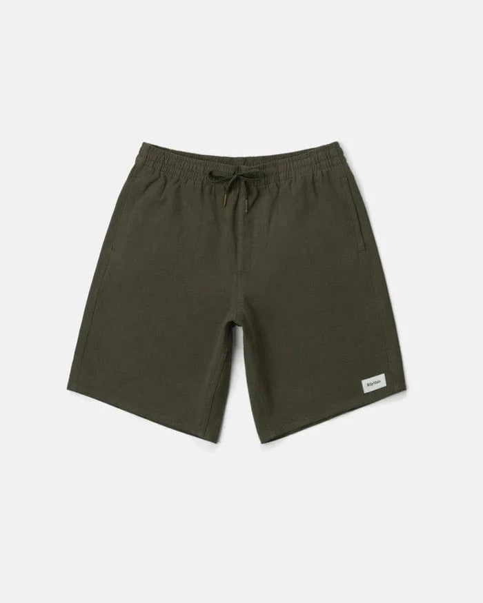 Rhythm Mens Rhythm Textured Box Jam - Olive Rhythm Textured Box Jam - Olive Splash Swimwear Mens