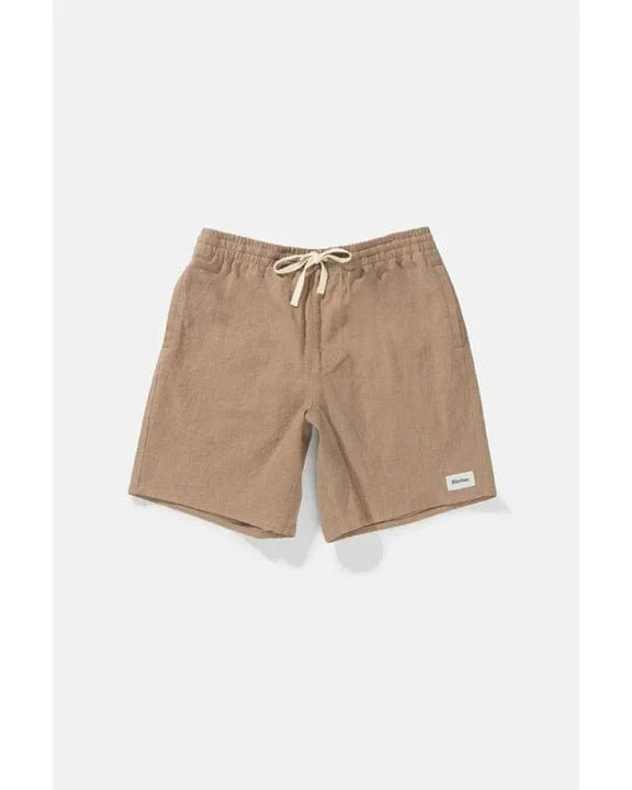 Rhythm Mens Rhythm Textured Linen Jam - Cedar Rhythm Textured Linen Jam - Cedar Splash Swimwear Mens